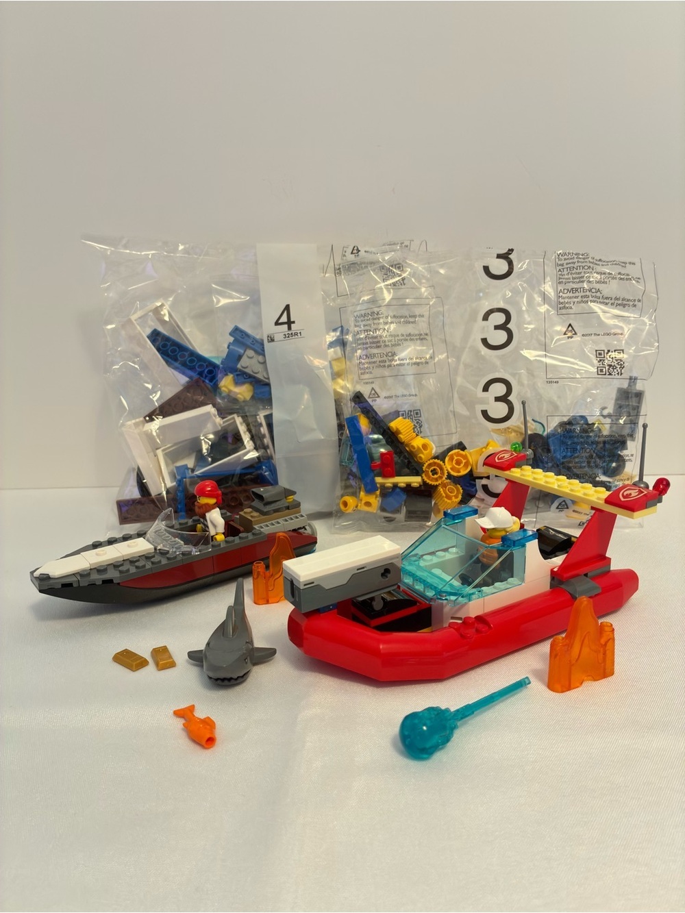 Lego City Seaside Police and Fire Mission #60308 Retired
